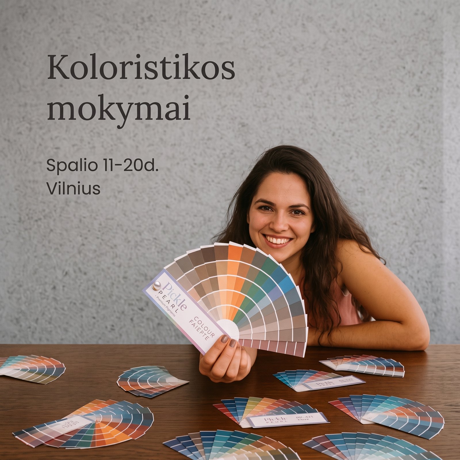 Koloristikos teorija ir praktika | Spalio 11-20d.